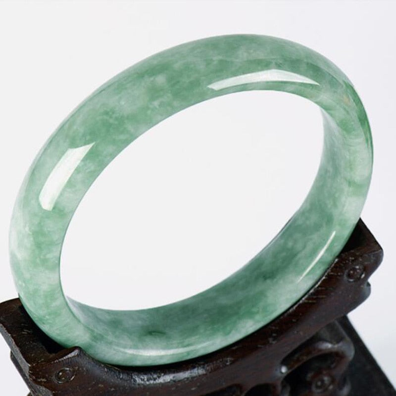 Brazalete de jade de China natural de grado A real