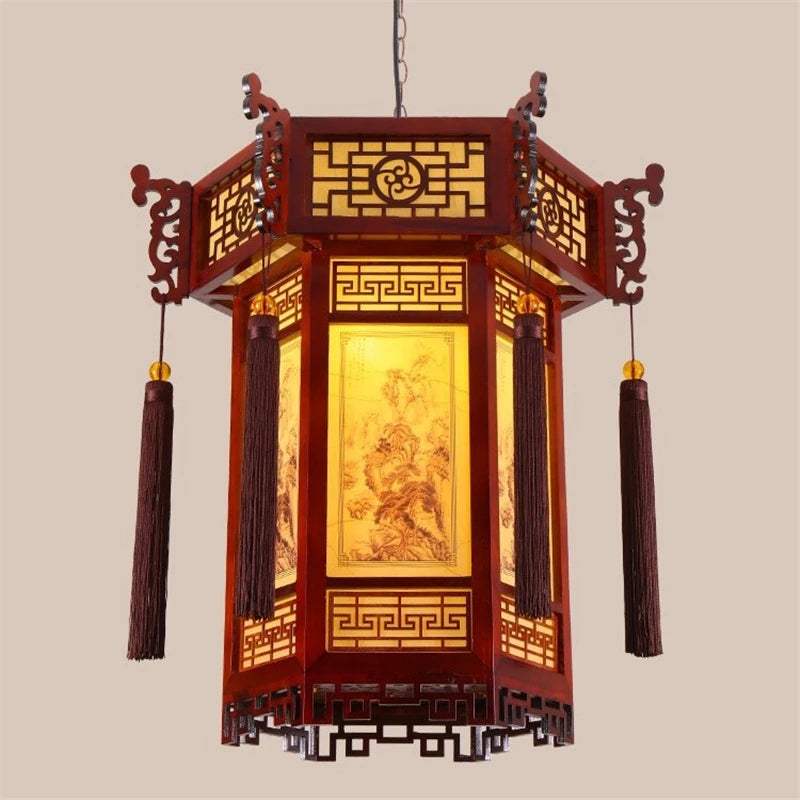 Chinese Style Lanterns Pendant Lights