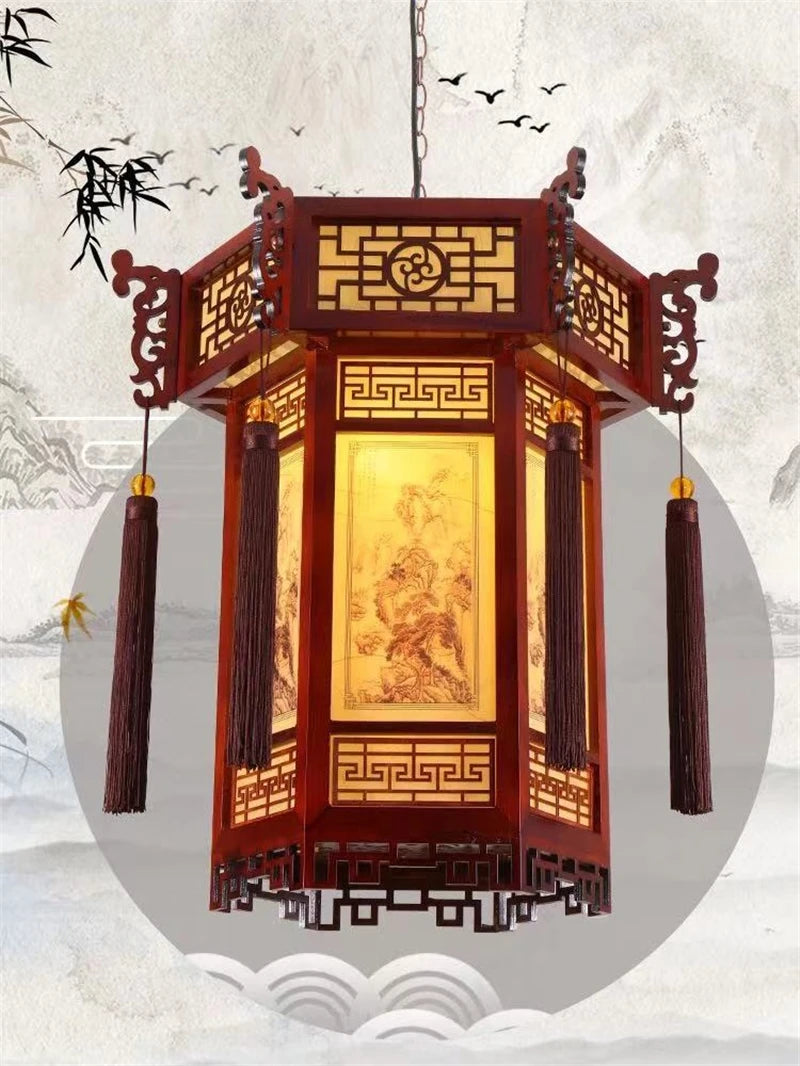 Chinese Style Lanterns Pendant Lights
