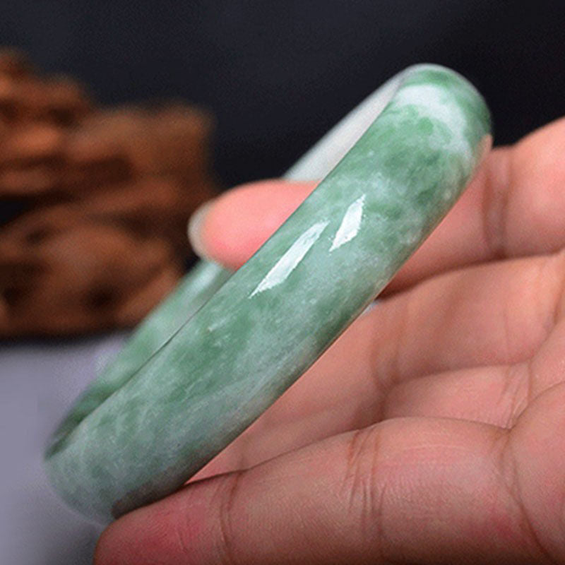 Brazalete de jade de China natural de grado A real