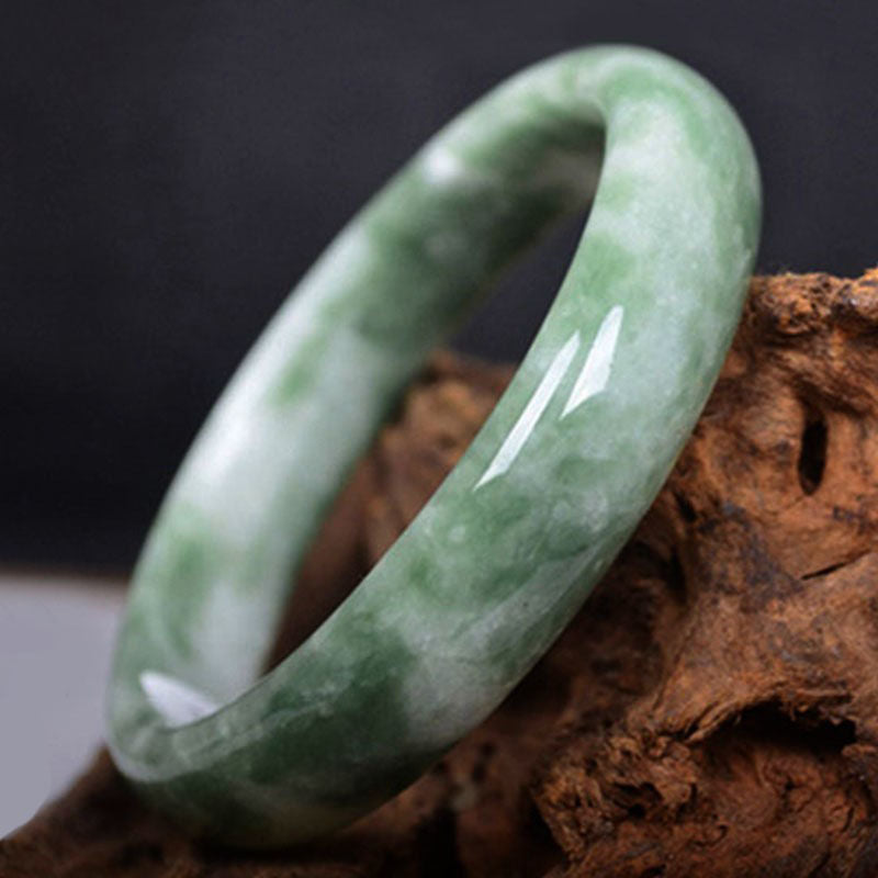 Brazalete de jade de China natural de grado A real