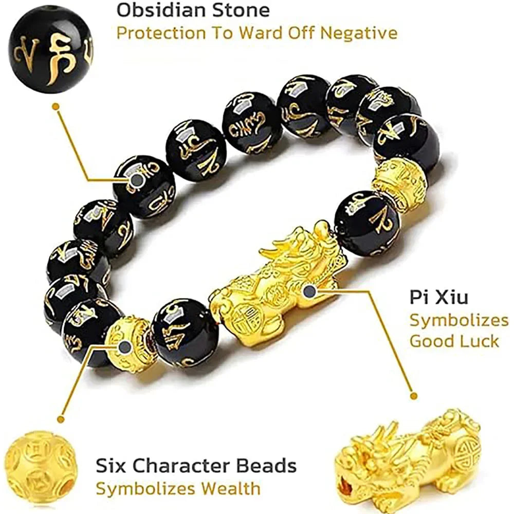 FengShui Pixiu Wealth And Luck Bracelet