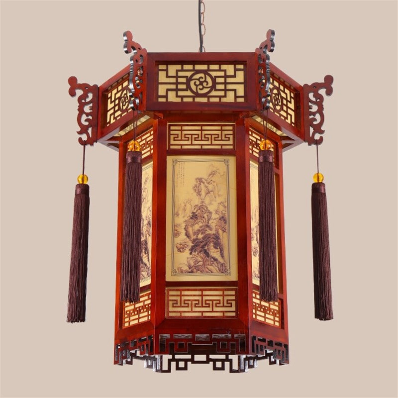 Chinese Style Lanterns Pendant Lights