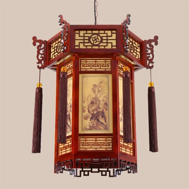 Chinese Style Lanterns Pendant Lights