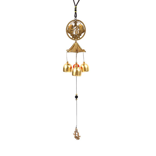 Antique Copper Wind Chime Decoration