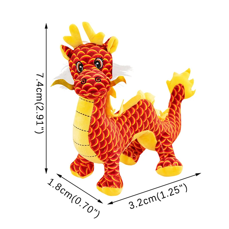 Chinese Dragon Plush Toy New Year Gift Children Present