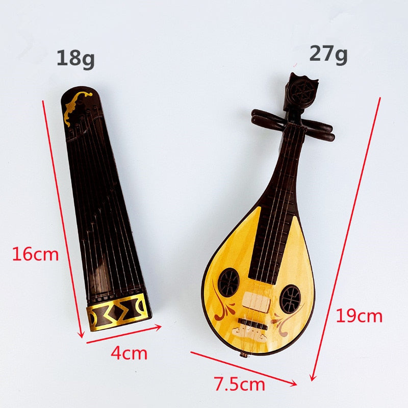 Regalo de juguete de instrumento musical de muñeca Bjd retro de estilo chino
