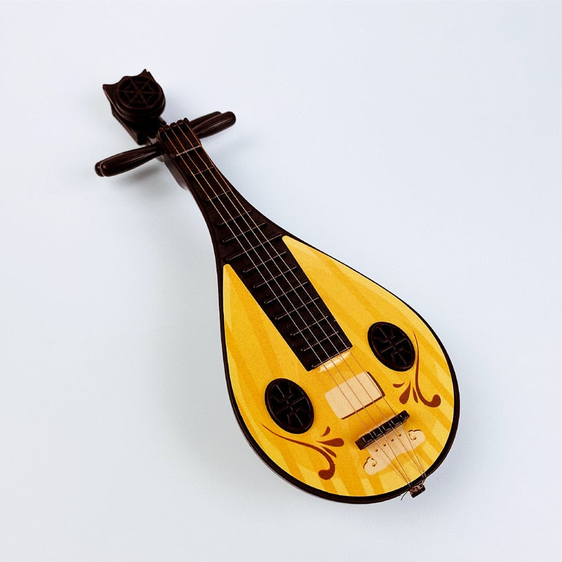 Regalo de juguete de instrumento musical de muñeca Bjd retro de estilo chino