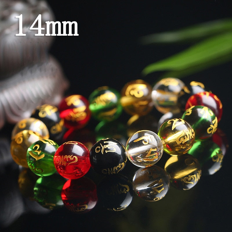 Pulsera Pixiu de cuentas de oración de la suerte para hombre Feng Shui