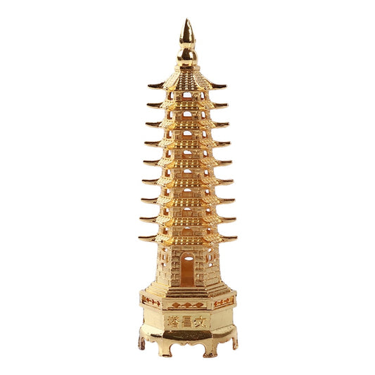 Pagoda de Feng Shui Wen Chang de la aleación del cinc para la educación y la carrera