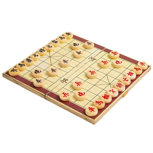 Wooden Chinese Chess Board Game Xiangqi