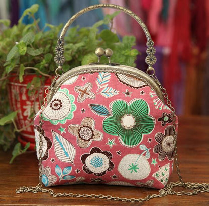 3D DIY Handmade Ribbon Embroidery Bag