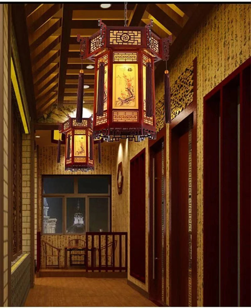 Chinese Style Lanterns Pendant Lights