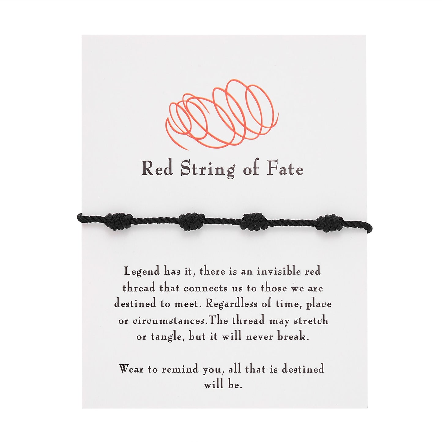 7 Knots Good Luck Red String Bracelets