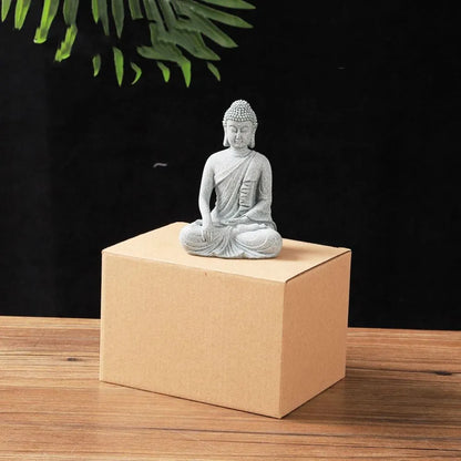 Green Sandstone Buddha Ornament