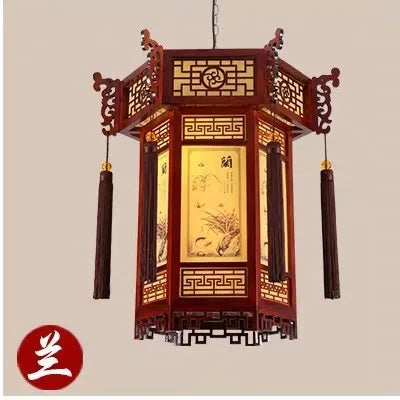Chinese Style Lanterns Pendant Lights