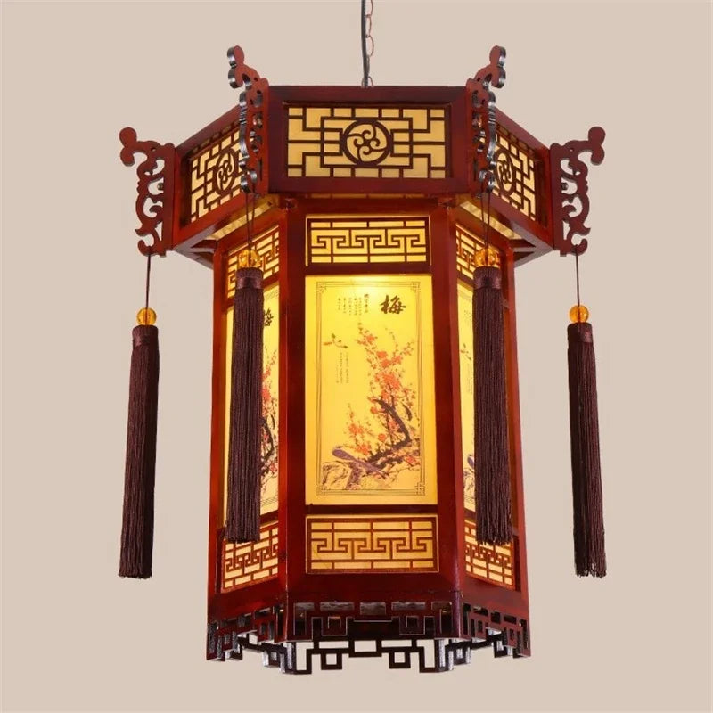 Chinese Style Lanterns Pendant Lights