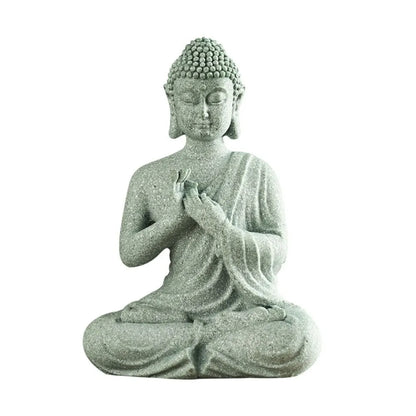 Green Sandstone Buddha Ornament