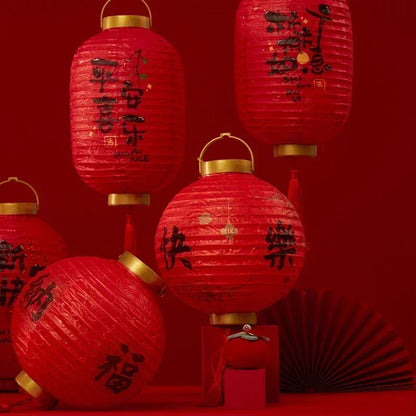 Chinese Lamp Classical Red Paper Lantern