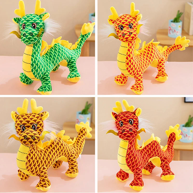 Chinese Dragon Plush Toy New Year Gift Children Present