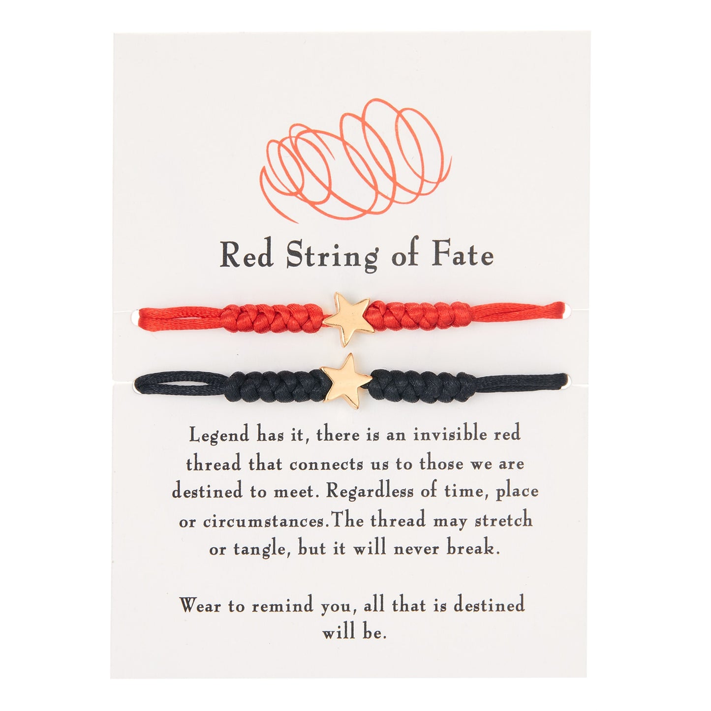 7 Knots Good Luck Red String Bracelets