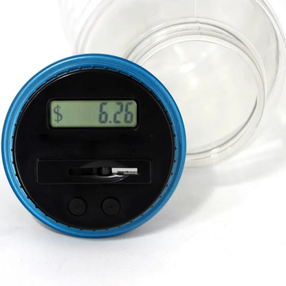 Digital Counting Money Jar Fits All Coins