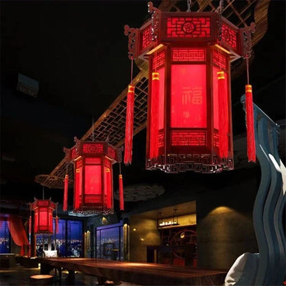 Chinese Style Lanterns Pendant Lights