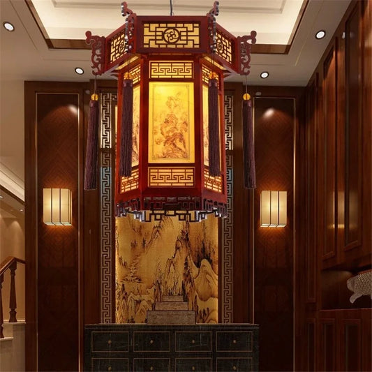 Chinese Style Lanterns Pendant Lights