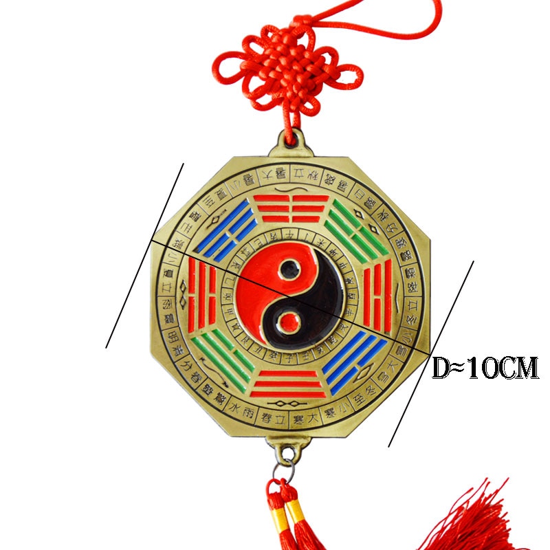 Chinese Zodiac Knot Feng Shui Bagua Taoist FengShui Mirror