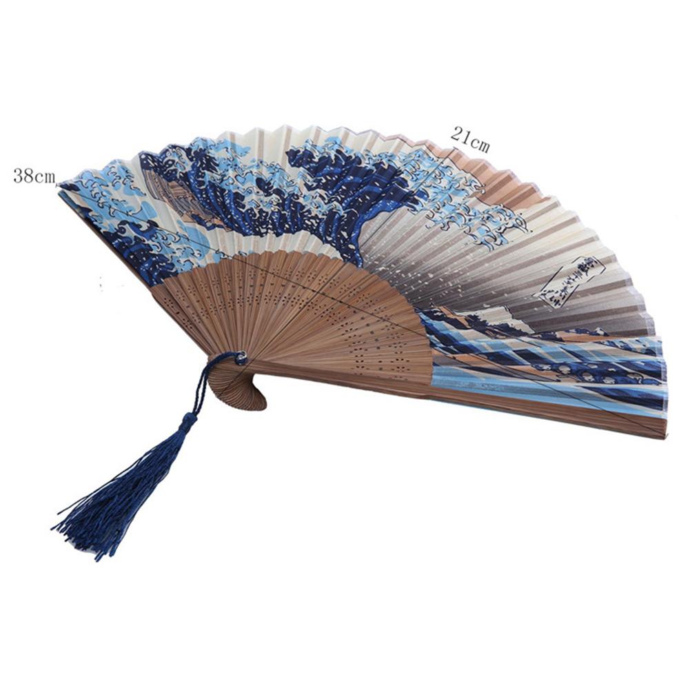 Chinese Summer Vintage Bamboo Folding Fan