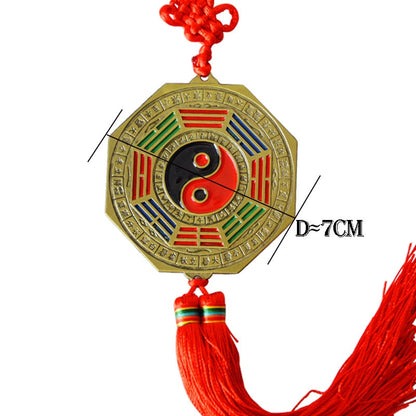 Chinese Zodiac Knot Feng Shui Bagua Taoist FengShui Mirror